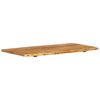vidaXL Bathroom Vanity Top Solid Acacia Wood 100x52x2.5 cm