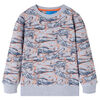 vidaXL Kids'Sweatshirt Grey Melange 140