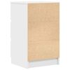 vidaXL Bedside Cabinets with 3 Drawers 2 pcs White 39x35x65 cm