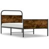 vidaXL Bed Frame without Mattress 90x190 cm Sonoma Oak Engineered Wood