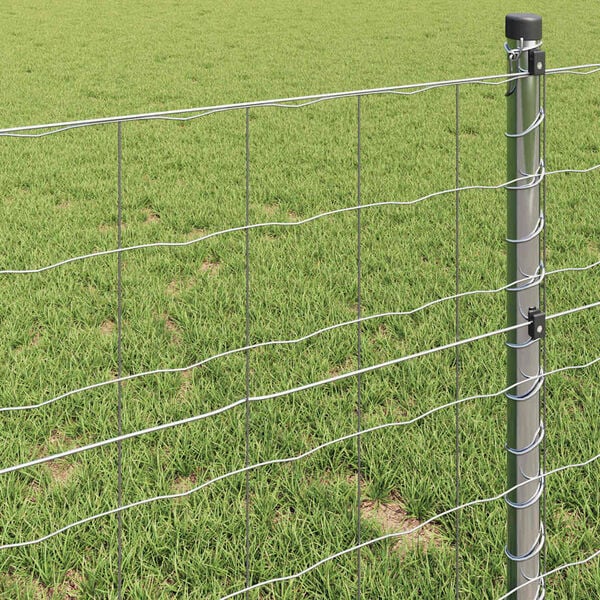 vidaXL Euro Fence 1.2 x 25 m PVC-coated iron