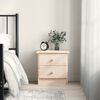 vidaXL Bedside Cabinet ALTA 41x35x41 cm Solid Wood Pine