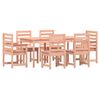 vidaXL 7 Piece Garden Dining Set Solid Wood Douglas