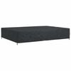 vidaXL Furniture Cover Plain Black 350 x 260 x 90 cm 600D