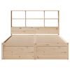 vidaXL Bed Frame without Mattress 135x190 cm Double Solid Wood Pine