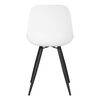 LABEL51 Dining Chairs 2 pcs Monza 46x54x88 cm White