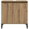 vidaXL Sink Cabinet Artisan Oak 58x33x60 cm Engineered Wood
