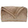 vidaXL Throw Blanket Camel 150 x 200 cm Fleece