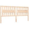 vidaXL Bed Frame without Mattress 200x200 cm Solid Wood Pine
