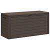 vidaXL Storage Box | Brown | Polypropylene | 116x44x55 cm | Storage Box