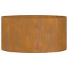 vidaXL Garden 5 pcs Brown 40 x 40 x 20 cm Corten steel
