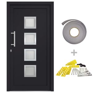 vidaXL Front Door Anthracite 88x200 cm