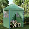 vidaXL Party Tent Folding Green 200 x 200 x 306 cm Oxford Fabric