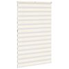 vidaXL Zebra Blind Marble Beige 140x230 cm Fabric Width 135.9 cm Polyester