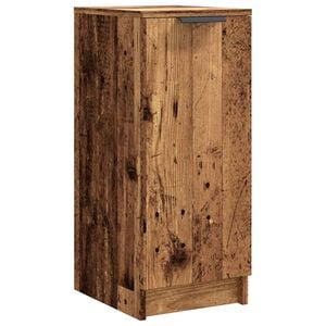 vidaXL Shoe Cabinet Old Wood 29,5x35x70 cm Engineered Wood
