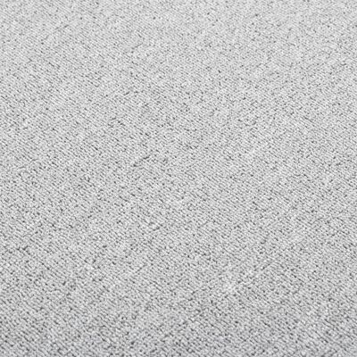 vidaXL Carpet Runner Light Grey 50x250 cm