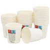 vidaXL Paper Coffee Cups with Lids 1000 pcs 4oz 100ml