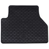 vidaXL Car Mat 4 pcs Black suitable for VW CADDY 2020- Rubber