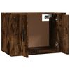 vidaXL Wall-mounted TV Cabinets 2 pcs Smoked Oak 57x34.5x40 cm