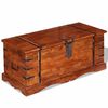 vidaXL Storage Chest Solid Wood
