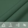 vidaXL Sunshade Sail Oxford Fabric Triangular 3x3x3 m Dark Green