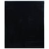 vidaXL Window Film Static Frosted Black 45x2000 cm PVC