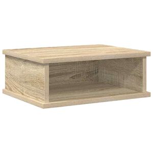 vidaXL Bedside Table Sonoma Oak 40 x 31 x 15 cm Engineered Wood