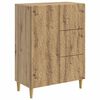 vidaXL Sideboard Artisan Oak 66 x 34.5 x 90 cm Engineered Wood