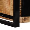 vidaXL TV Cabinet 80x30x35 cm Solid Rough Wood Mango