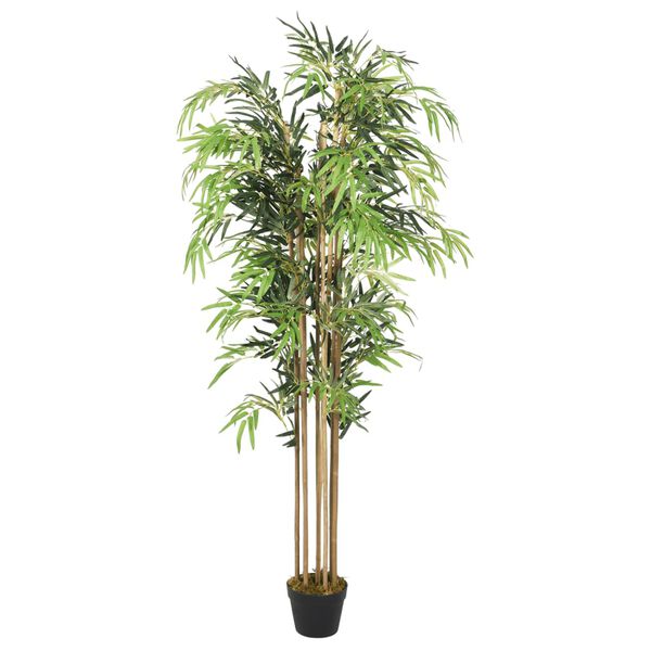 vidaXL Artificial Bamboo Tree 1605 Leaves 180 cm Green