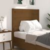 vidaXL Headboard Honey Brown 106x4x100 cm Solid Wood Pine