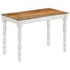 vidaXL Dining Table 110x60x76 cm Solid Wood Mango