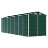 vidaXL Garden Shed Green 191x640x198 cm Galvanised Steel