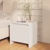 vidaXL Bedside Cabinets 2 pcs White 45x34x44.5 cm Engineered Wood