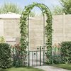 vidaXL Garden Arch with Lock Green 203 x 50 x 218 cm