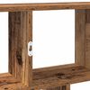 vidaXL Wall Cube Shelf 12 Compartments Old Wood Engineered Wood