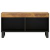 vidaXL TV Cabinet 85x33x43.5 cm Solid Wood Mango