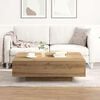 vidaXL Coffee Table Artisan Oak 100 x 100 x 31 cm