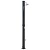 vidaXL Solar Shower Black 220 cm 20 L