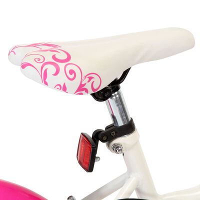 vidaXL Kids Bike 24 inch Pink and White