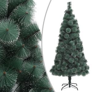 vidaXL Artificial Christmas Tree | Green | PET, Steel | Small
