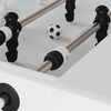 vidaXL Football Table Bumpers 3 x 3 x 2 cm Rod 16 pcs Black