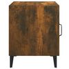 vidaXL Bedside Cabinet Smoked Oak Engineered Wood