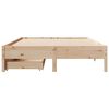 vidaXL Bed Frame without Mattress 140x190 cm Solid Wood Pine