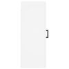 vidaXL Wall Mounted Cabinet White 34.5x34x90 cm Engineered Wood