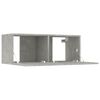 vidaXL 7 Piece TV Cabinet Set Concrete Grey Engineered Wood