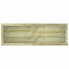 vidaXL Raised Bed 120x40x30 cm Wood Rectangular