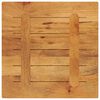 vidaXL Table Top 60x60x2.5 cm Square Solid Wood Mango