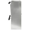 vidaXL Mailbox Black 30 x 23 x 55 cm Galvanised steel
