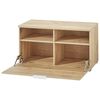 Germania Shoe Bench GW-Telde 40x89x49 cm Navarra-oak and White